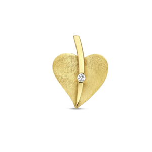 Gold-Anhänger mit Diamant