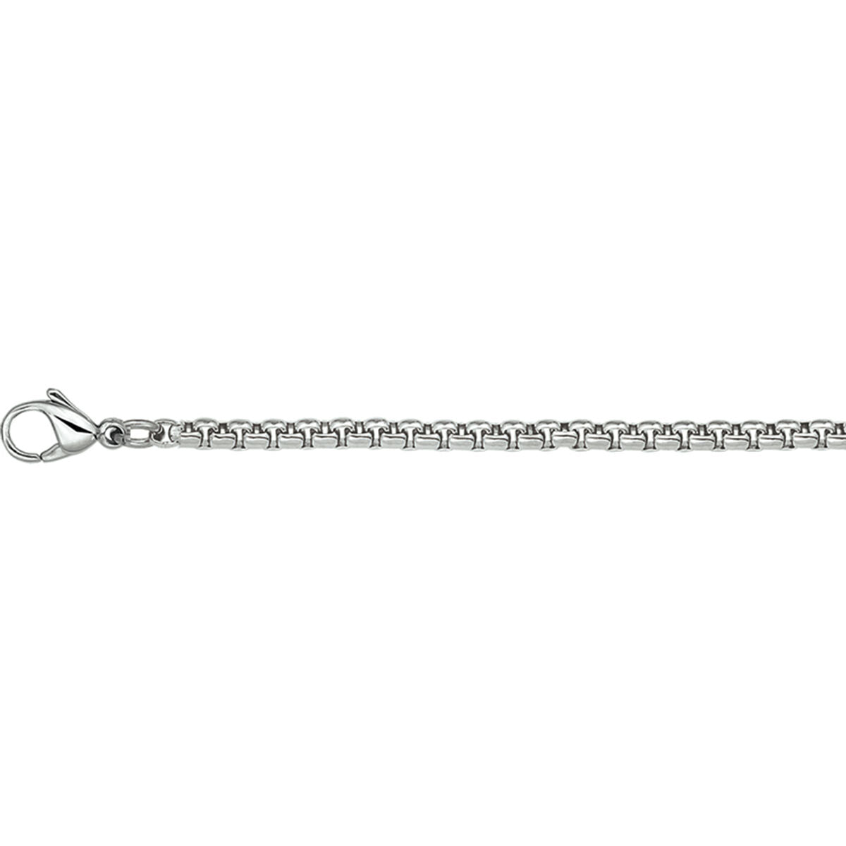 Venezianische Kugelkette aus 2,5 mm Edelstahl