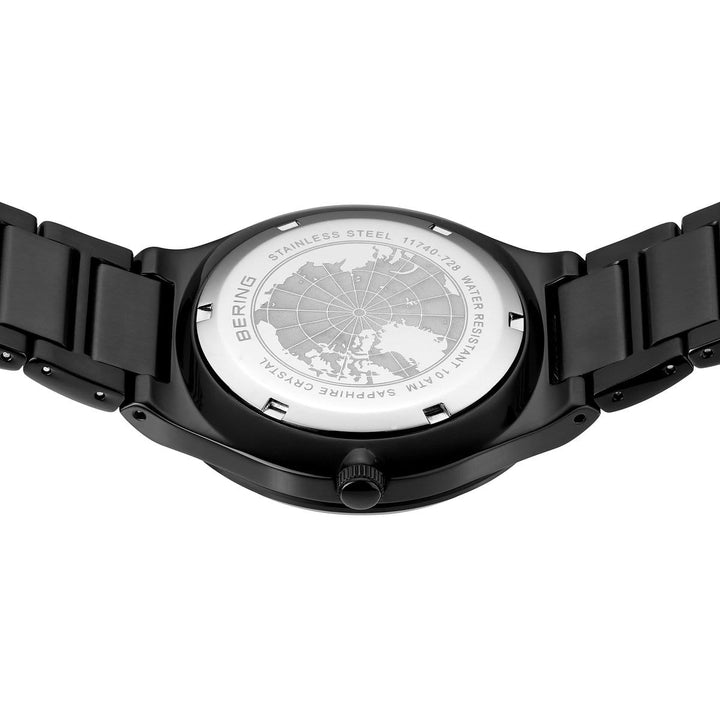 Bering Herrenuhr mit grünem Zifferblatt – 11740-728