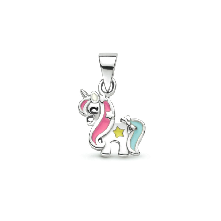 Anhänger Einhorn Silber rhodiniert