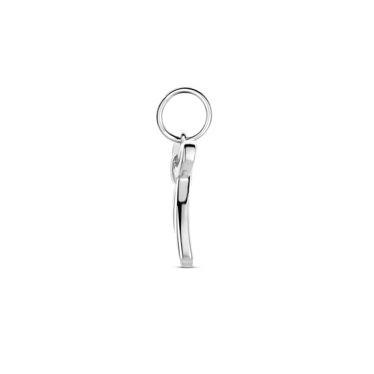 Anhänger Schleife 16 mm Silber rhodiniert