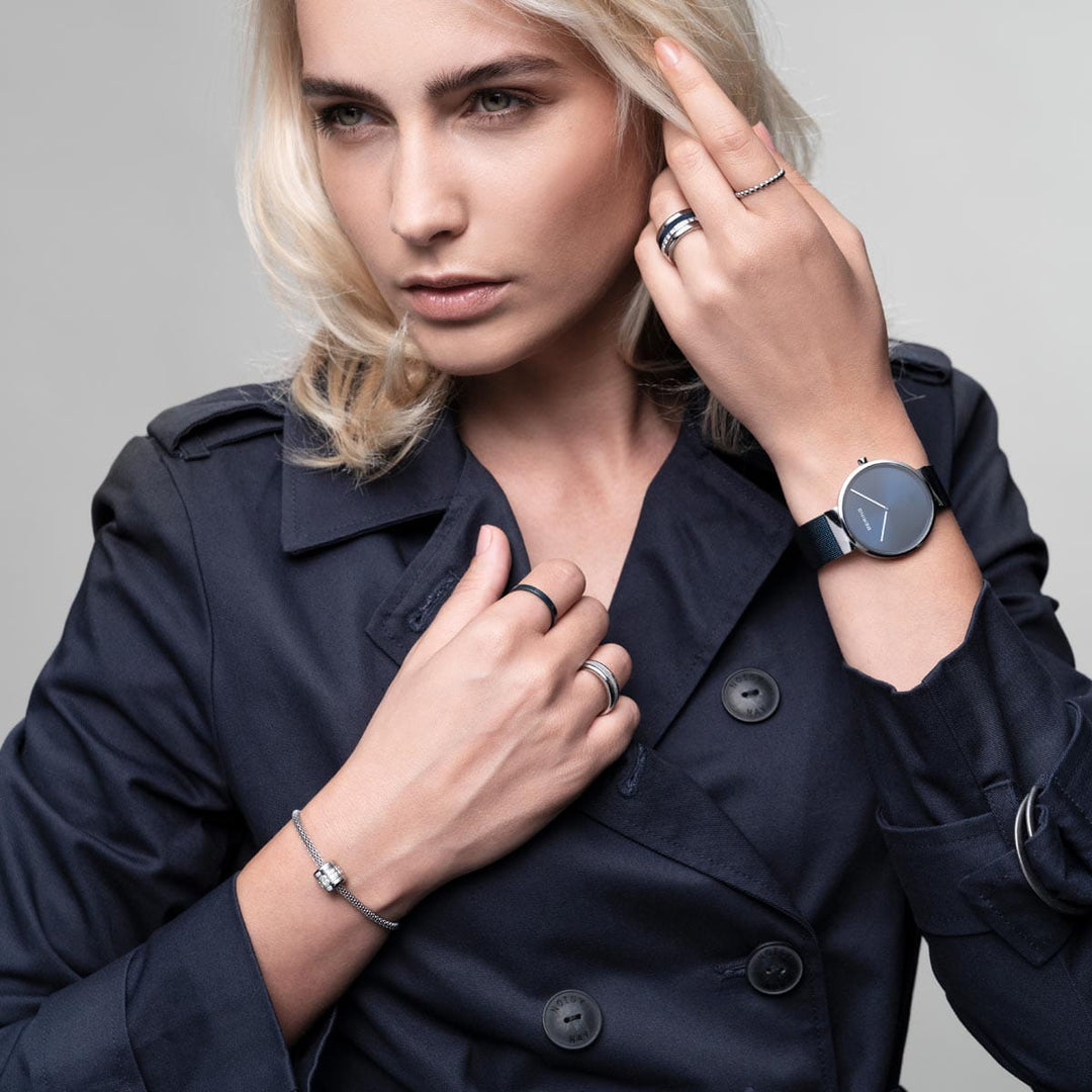 Bering Unisex-Uhr mit blauem Zifferblatt – 14539-307