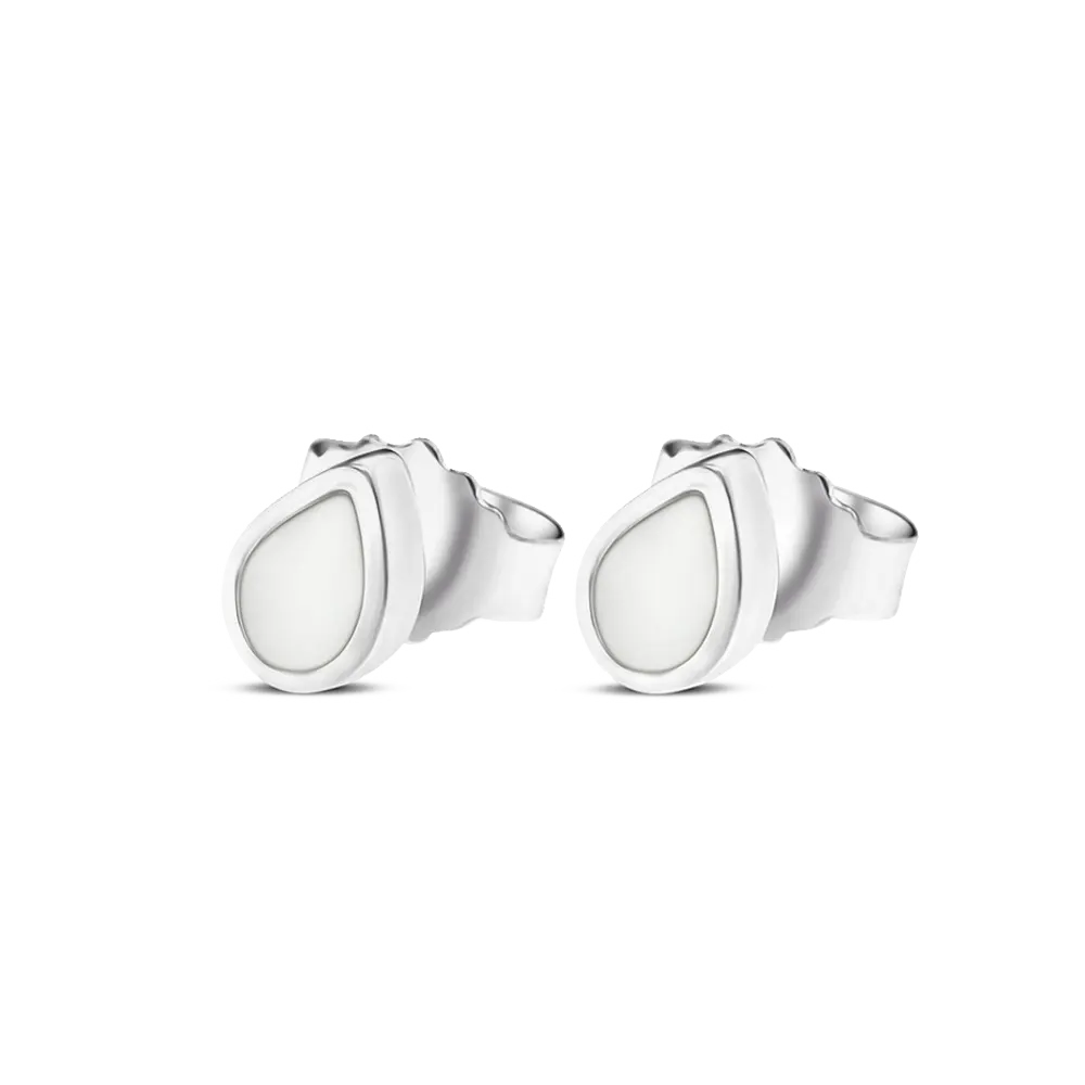 Mini Drop  | As oorstekers Zilver