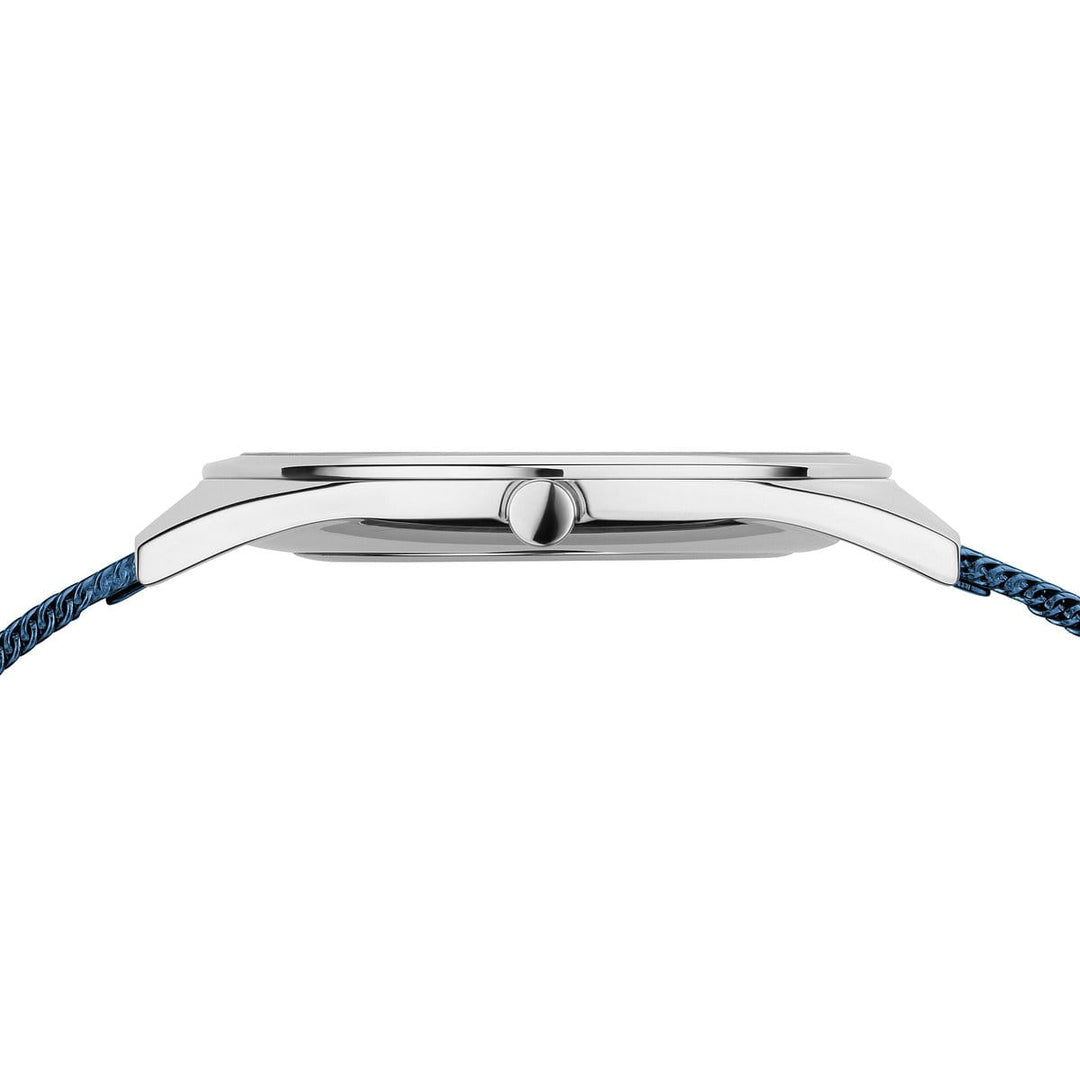 Bering Unisex-Uhr mit blauem Zifferblatt – 17031-307