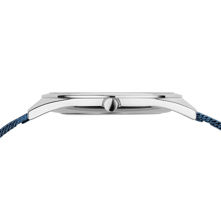 Bering Unisex-Uhr mit blauem Zifferblatt – 17031-307
