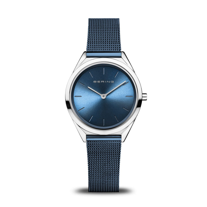 Bering Unisex-Uhr mit blauem Zifferblatt – 17031-307