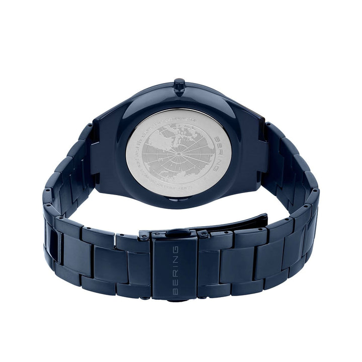 Bering Herrenuhr mit blauem Zifferblatt – 17240-797