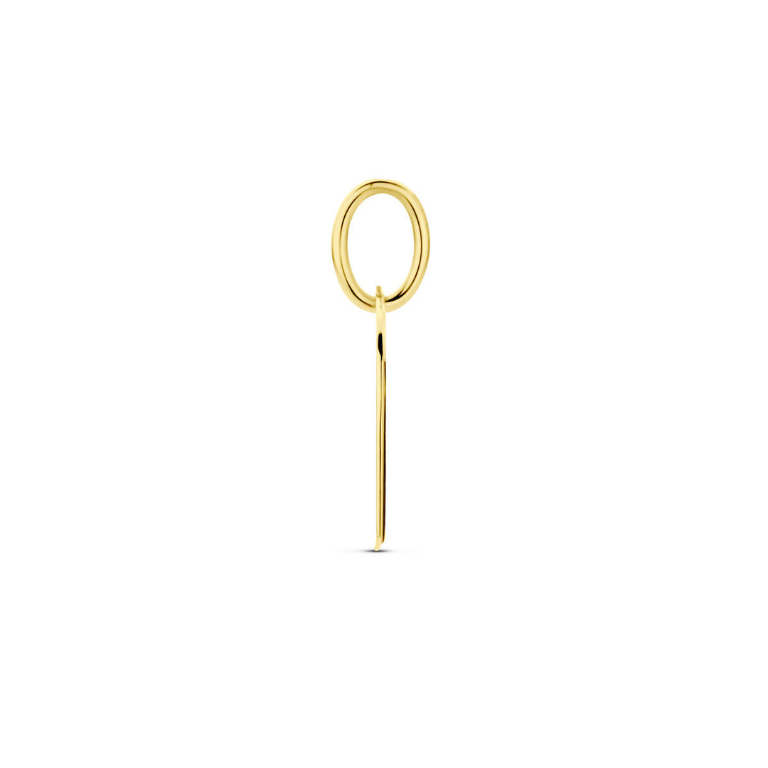 Gravuranhänger Herz 14K Gelbgold