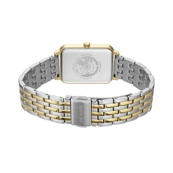 bering dames horloge witte wijzerplaat - 117423-714
