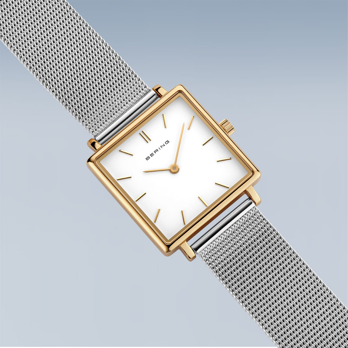 Bering Damen Armbanduhr weißes Zifferblatt - 18226-010