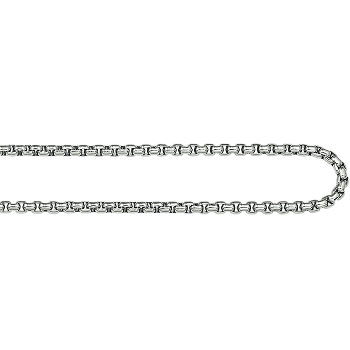 Venezianische Kugelkette aus 2,5 mm Edelstahl