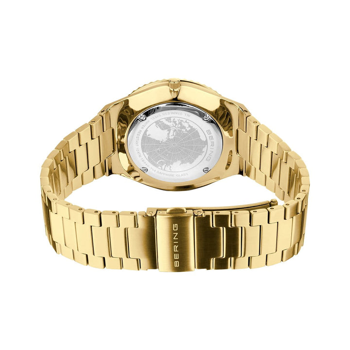Bering Herrenuhr mit schwarzem Zifferblatt – 18940-732