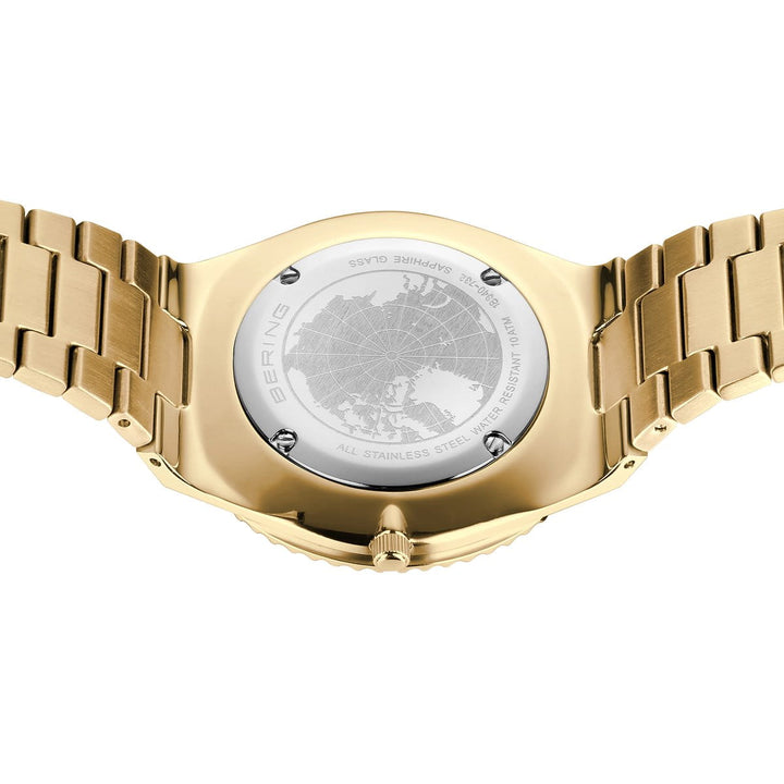 Bering Herrenuhr mit schwarzem Zifferblatt – 18940-732
