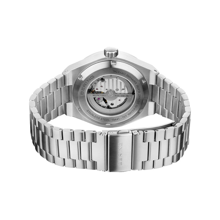 Bering Herrenuhr mit blauem Zifferblatt – 19441-707