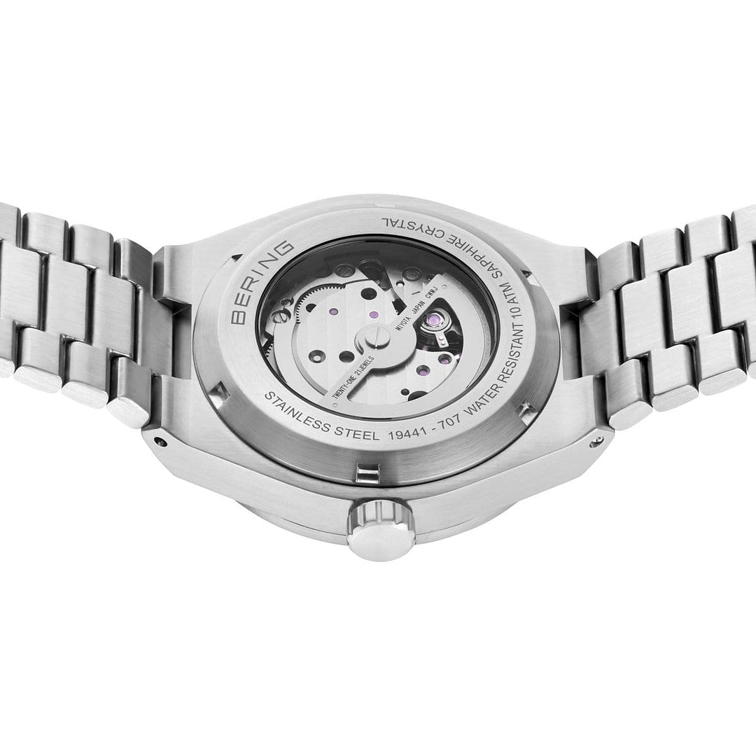 Bering Herrenuhr mit blauem Zifferblatt – 19441-707