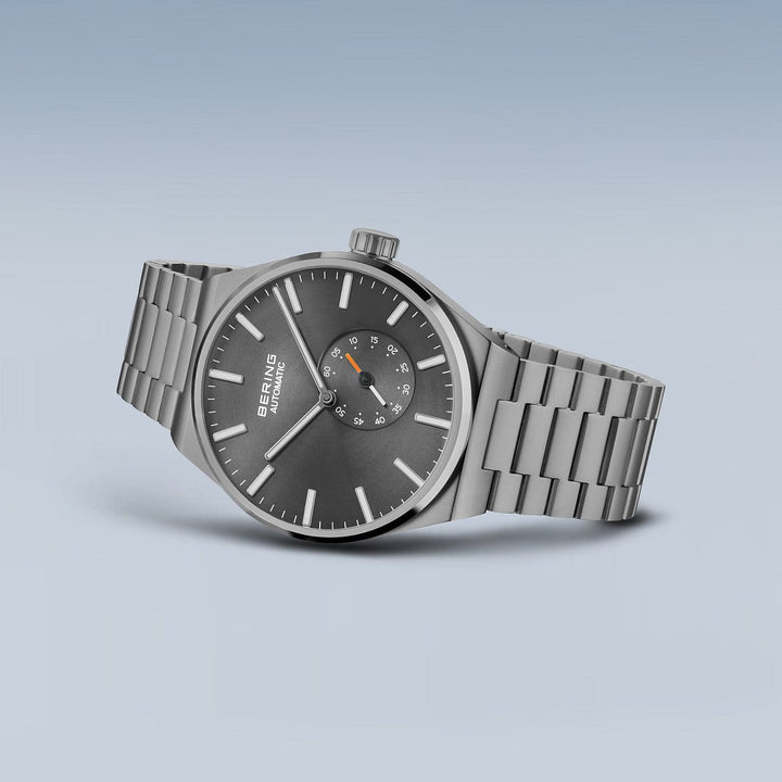 Bering Herrenuhr mit grauem Zifferblatt – 19441-777 