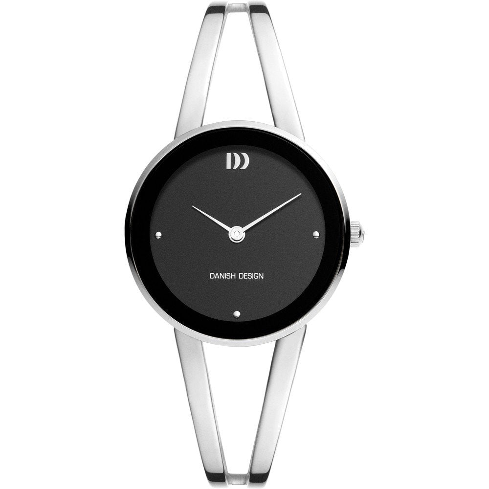 Dänische Design-Damenuhr mit schwarzem Zifferblatt – IV63Q1295
