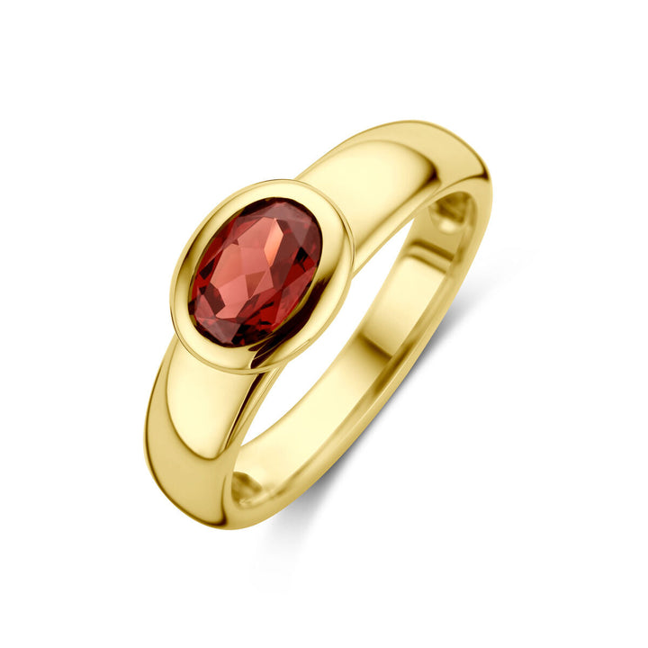 Ring Granat 14K Gelbgold