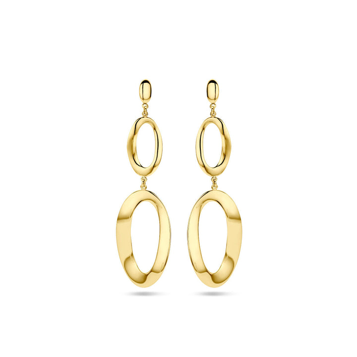 Ohrringe 14K Gelbgold