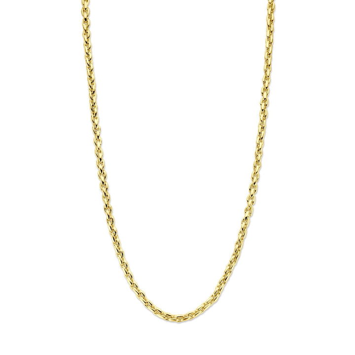 Halskette Fantasieglied 4,5 mm 45 cm 14K Gelbgold