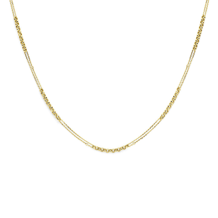 Gold Damenhalskette 14K