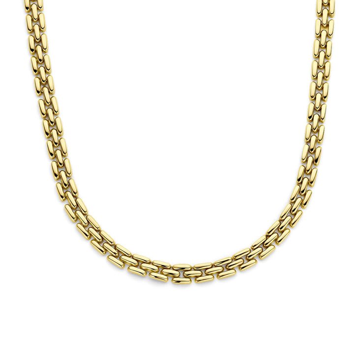 Halskette Panther 6,5 mm 44 cm 14K Gelbgold