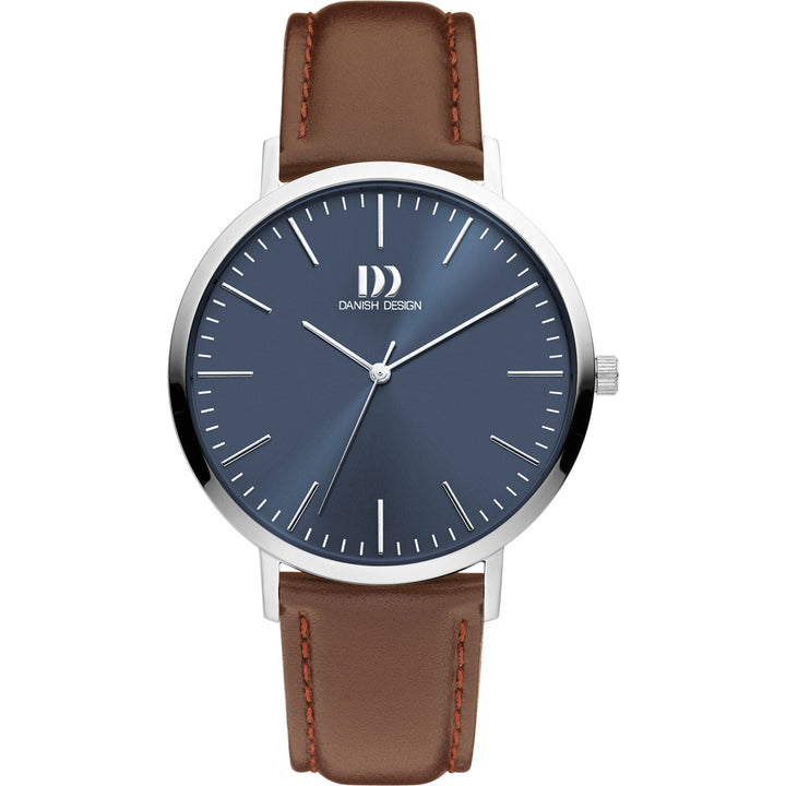 Dänische Design-Herrenuhr mit blauem Zifferblatt – IQ22Q1159