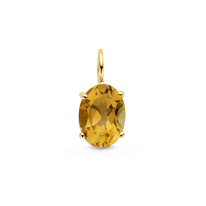 Anhänger Citrin 14K Gelbgold