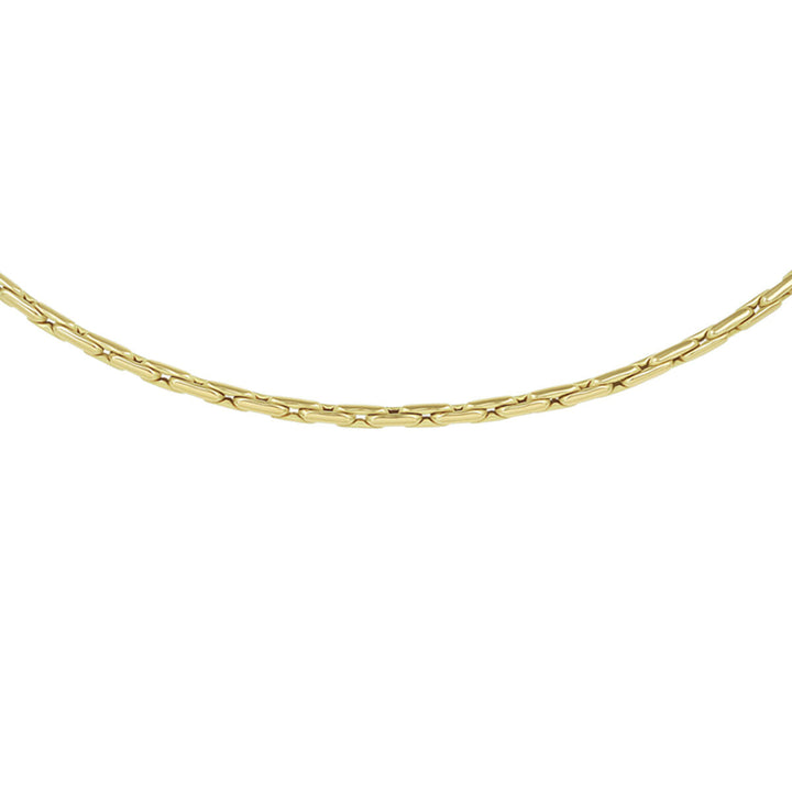Halskette Cardano 2,7 mm 45 cm 14K Gelbgold