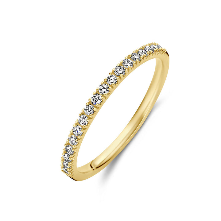 Ring Diamant 0,20 ct h SI 14K Gelbgold