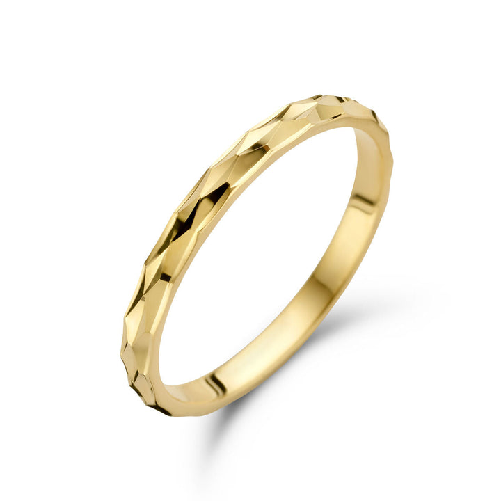 Ring diamantiert 14K Gelbgold