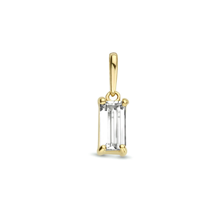 Anhänger Zirkonia 14K Gelbgold
