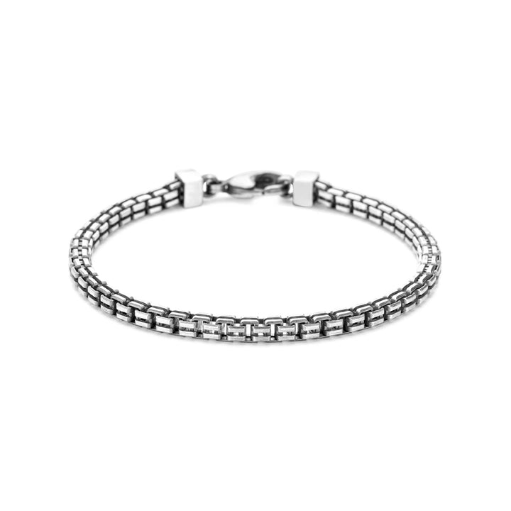 Armband Oxi 4,0 mm Silber oxidiert