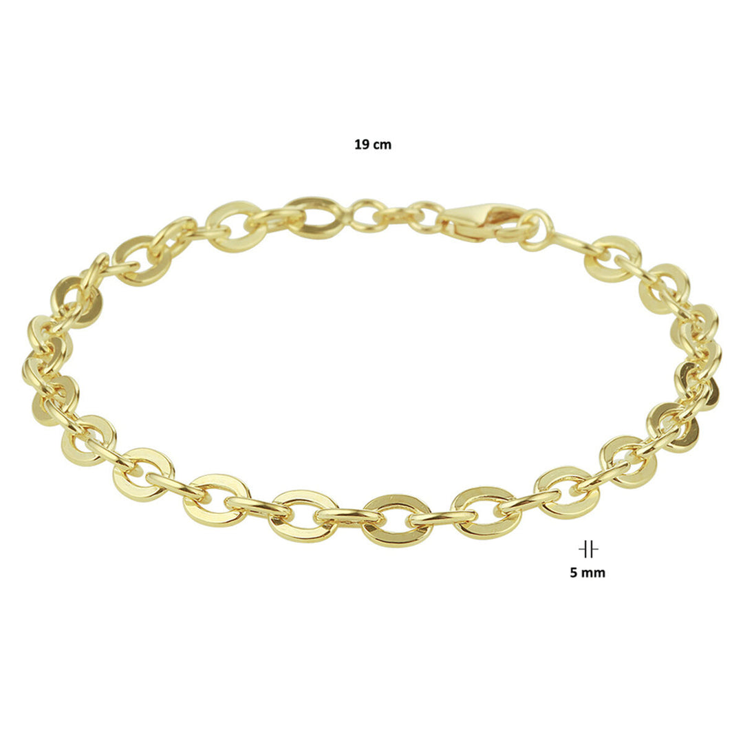 Anker 5,0 mm Zilgold (Gelbgold mit Silberkern)