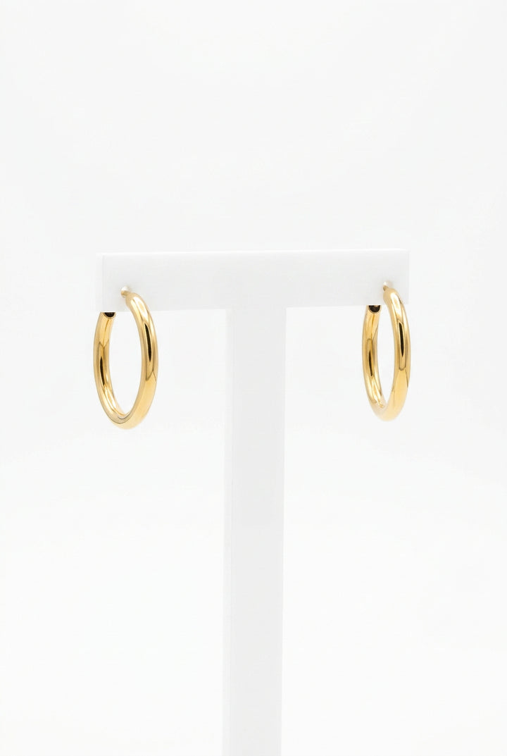 Vintage Goldohrringe 14K Ohrringe Welle 5.2gr