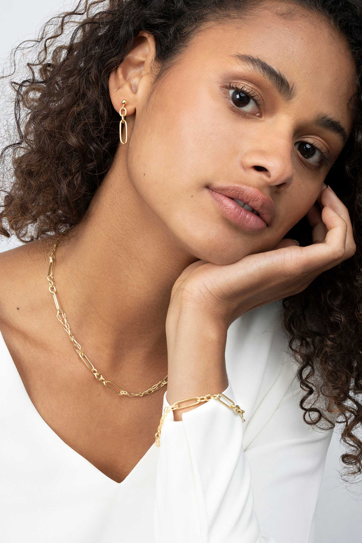 Zinzi Lange Ohrringe vergoldet Zio1991 G