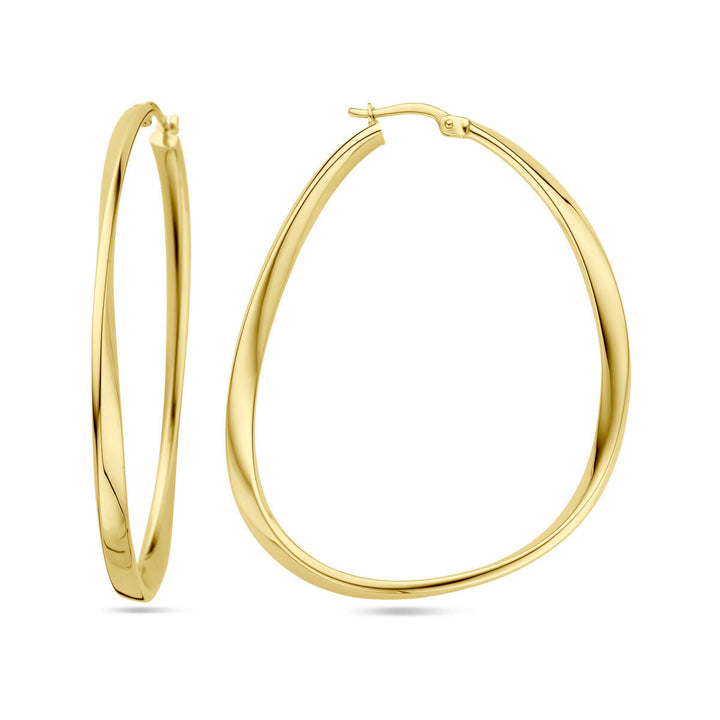 Ohrringe 14K Gelbgold