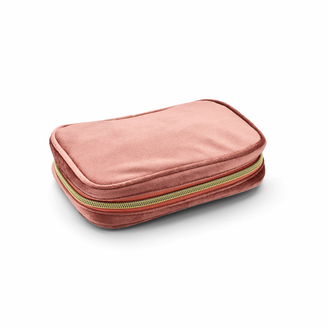 Roze sieraden doos – compact en elegant