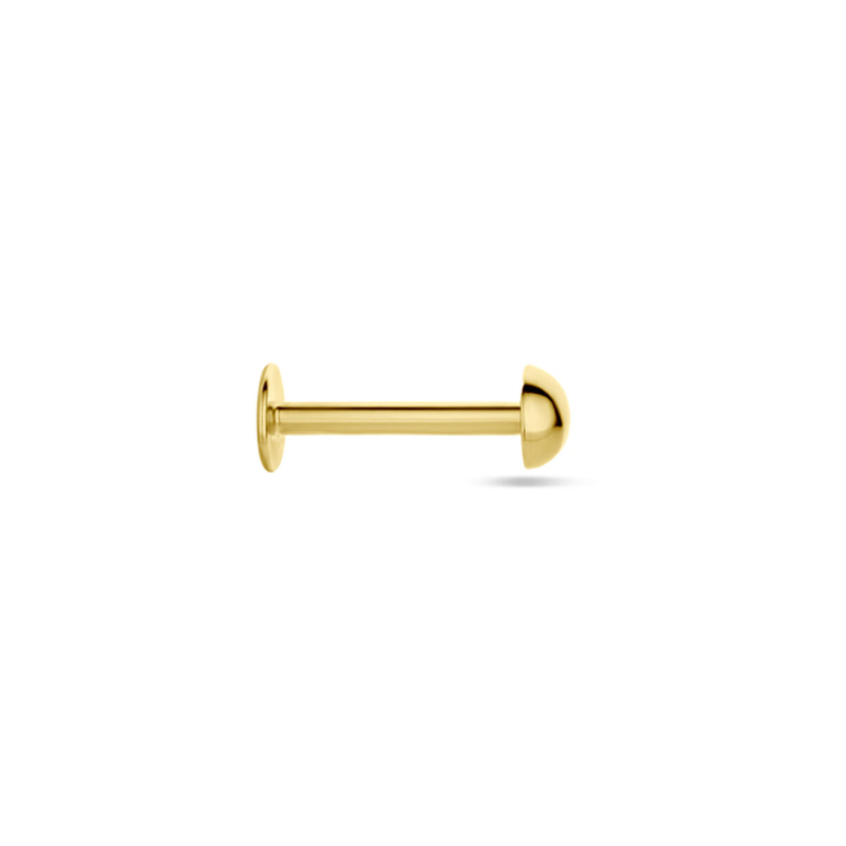 Flat Back Piercing 3 mm 14K Gelbgold
