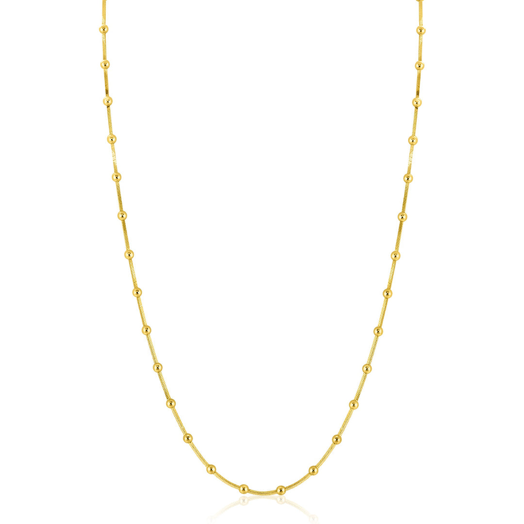 Zinzi Halskette vergoldet Zic2471 G