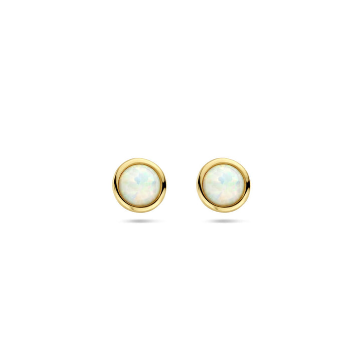 Ohrstecker Opal 14K Gelbgold