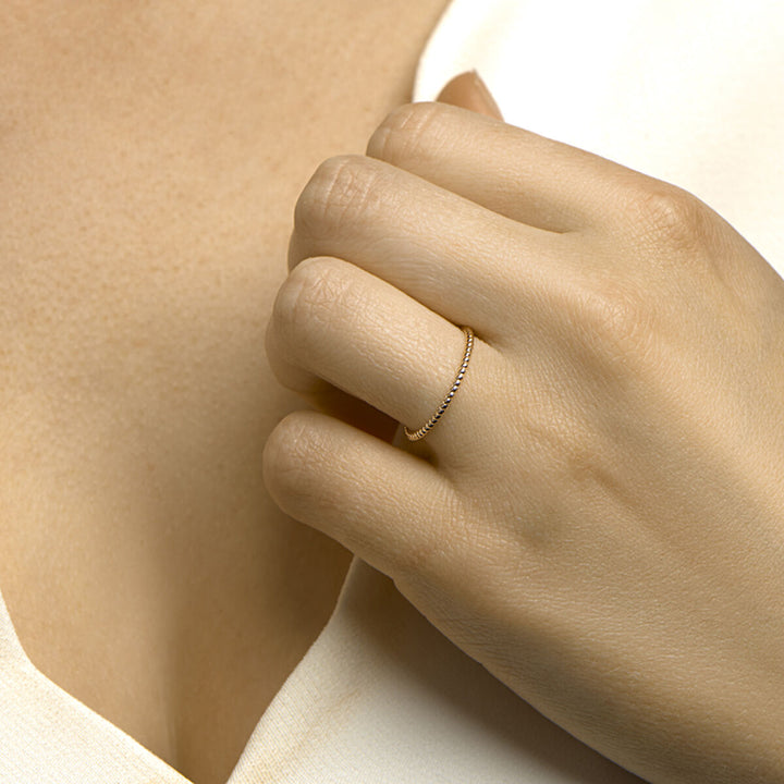 Verlängerungsring 14K Roségold