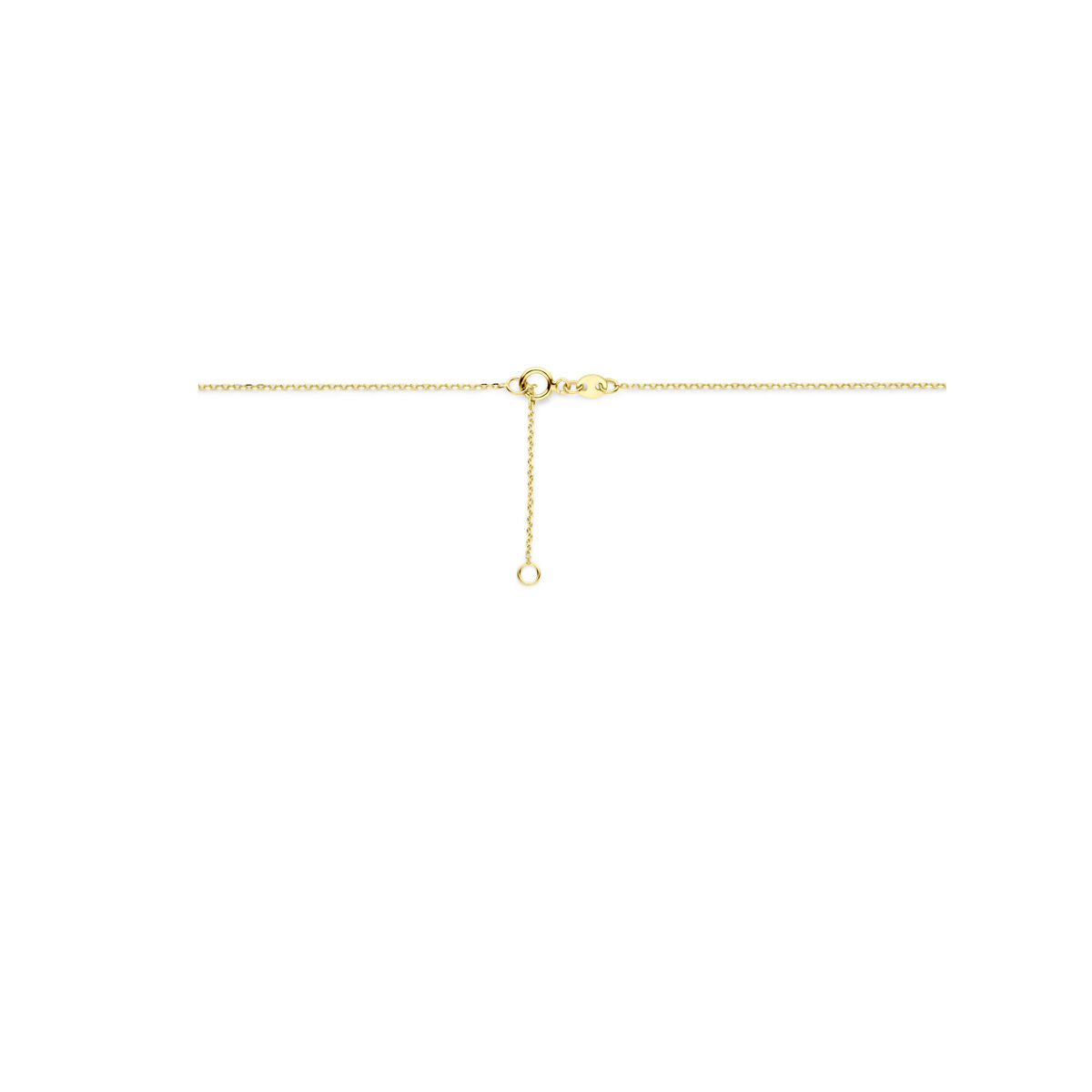 Halskette Perle 42 + 3 cm 14K Gelbgold
