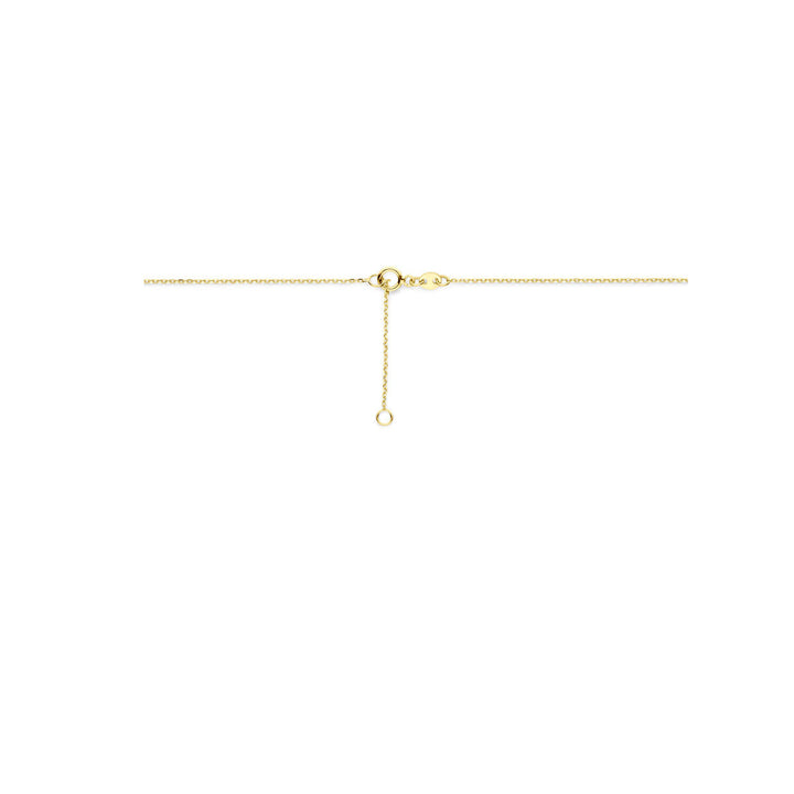 Halskette Perle 42 + 3 cm 14K Gelbgold