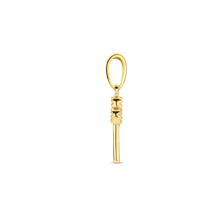 Anhänger Schlüssel 14K Gelbgold