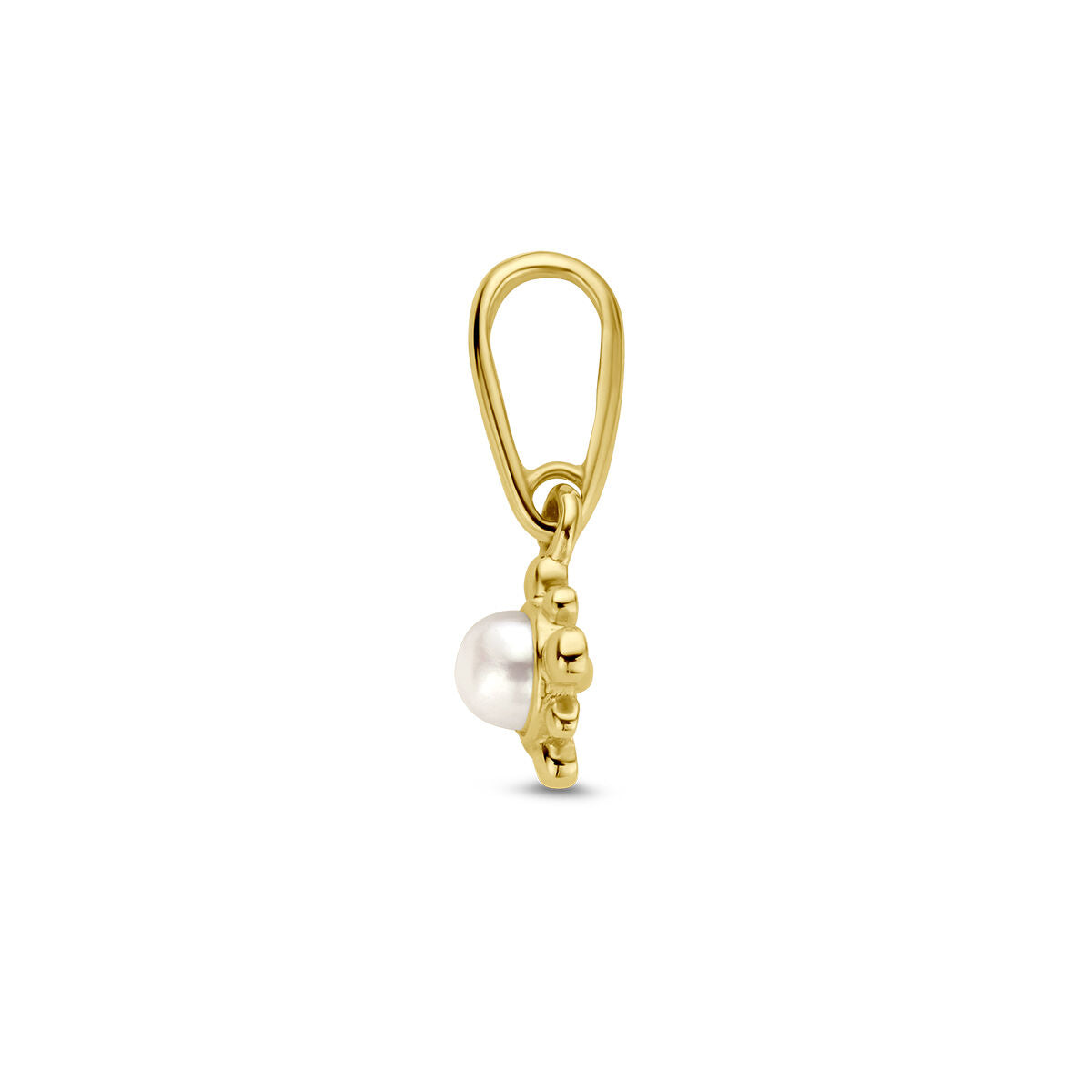 Anhänger Blumenperle 14K Gelbgold