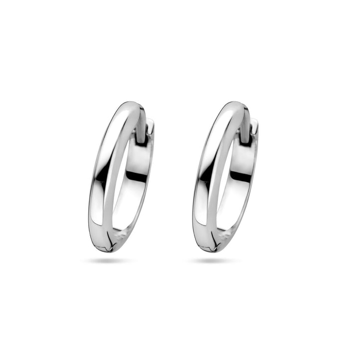 Ohrhänger 3,0 mm Halbkreisrohr Silber rhodiniert