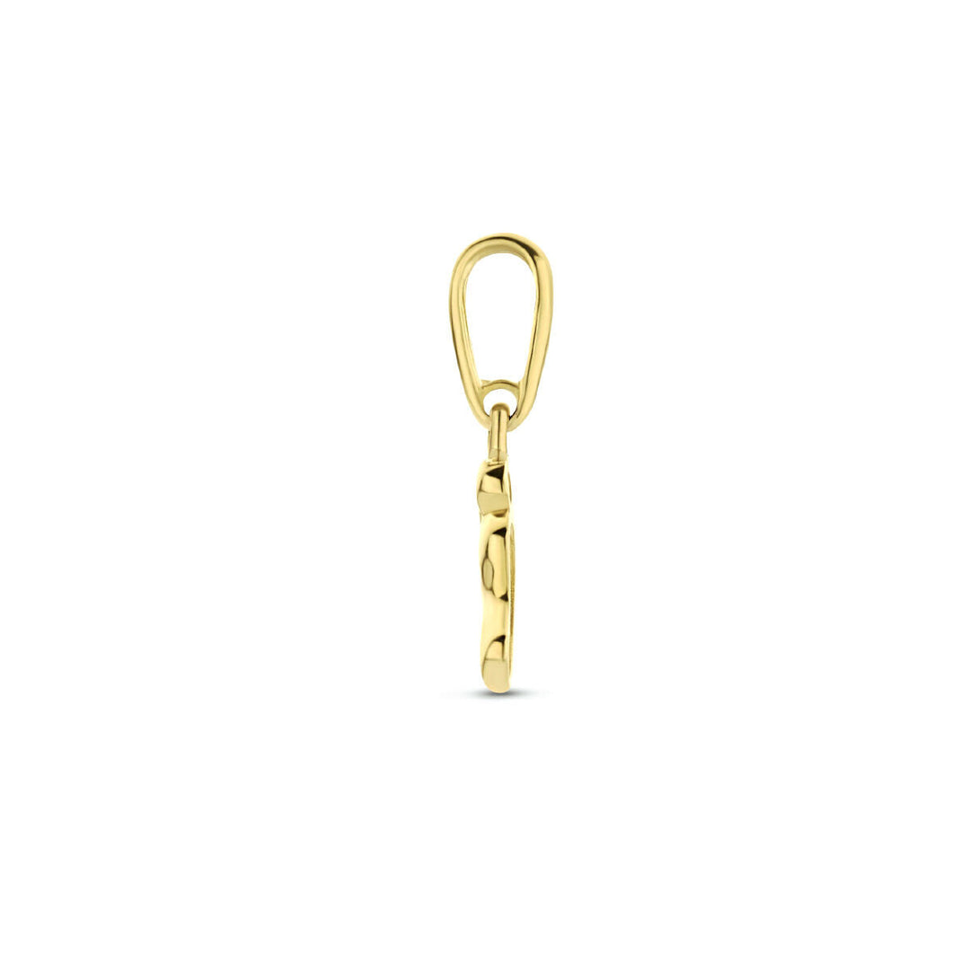Anhängerbasis 14K Gelbgold