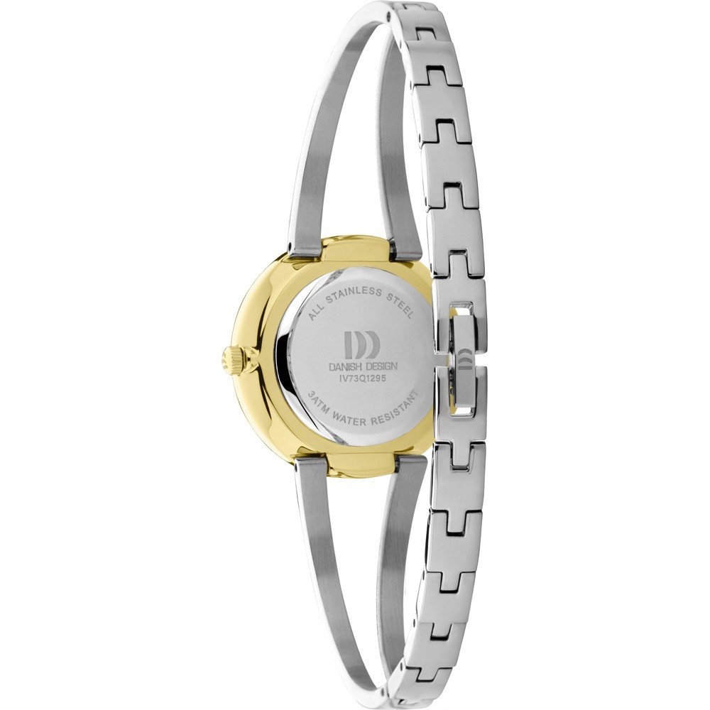 Dänische Design-Damenuhr mit schwarzem Zifferblatt – IV73Q1295