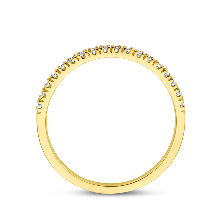 Ring Diamant 0,20 ct h SI 14K Gelbgold